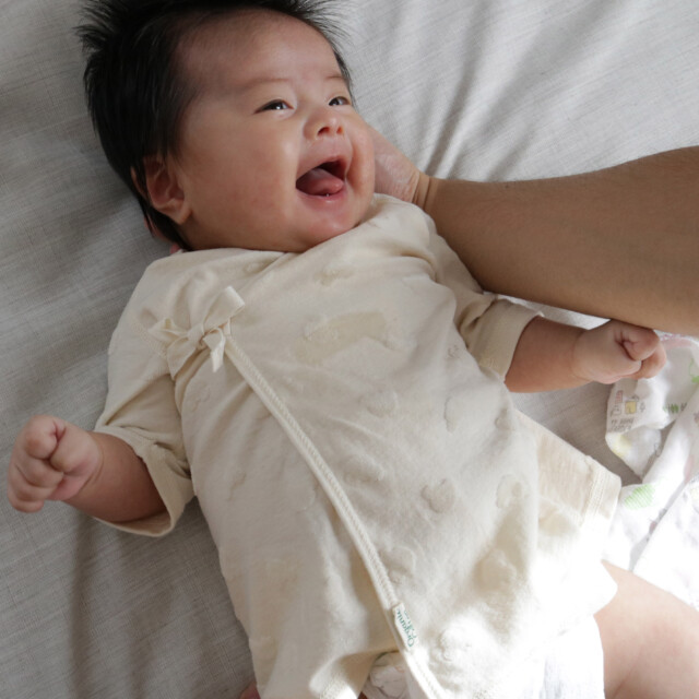 新生児用短肌着・コンビ肌着|オーガニックコットン100%|日本製ベビー服